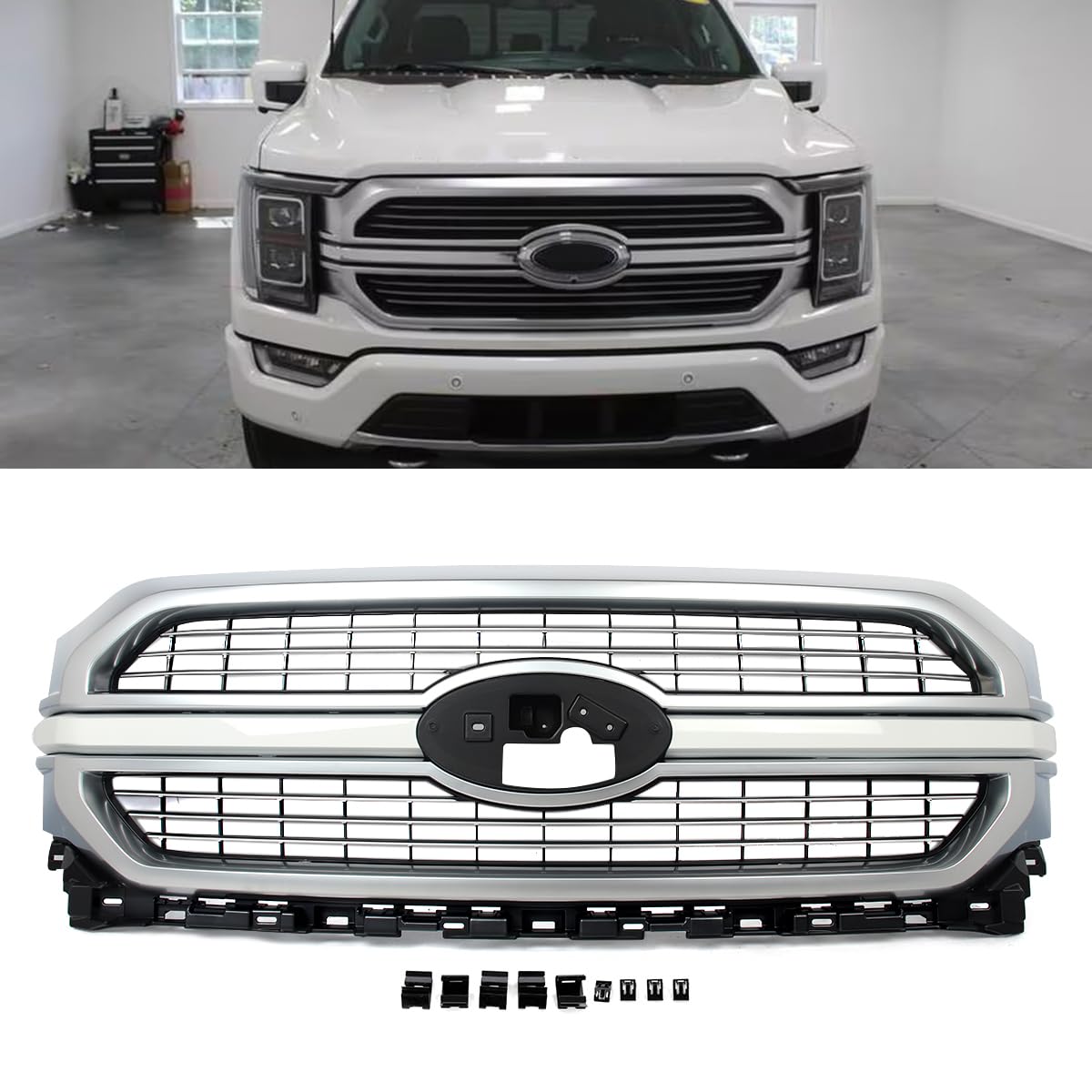 Amazon.com: SAIQINGSP Front Grill Compatible with 2021 2022 2023